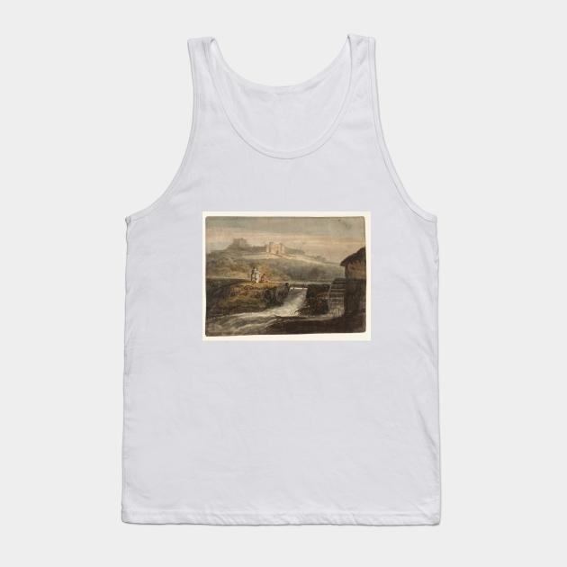 A Sluice and a Watermill, with a Distant View of Carisbrooke Castle, 1796 Tank Top by Art_Attack